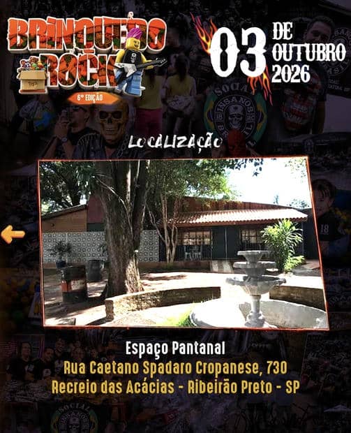 Cartaz: 6ª Edição Brinquedo Rock