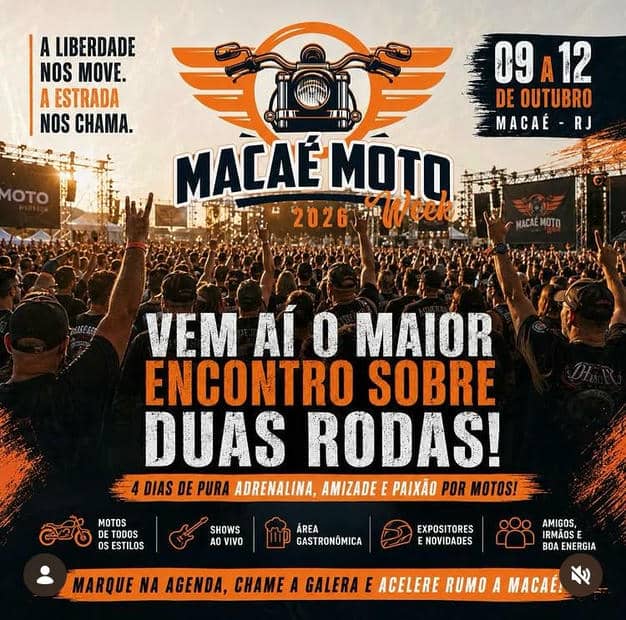 Cartaz: Macaé Moto Week 2026