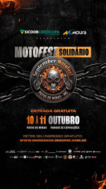 Cartaz: Motofest Solidário - September Motofest