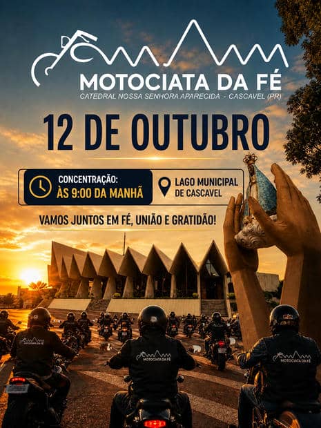 Cartaz: Motociata da Fé
