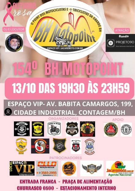 Cartaz do 154º BH Motopoint