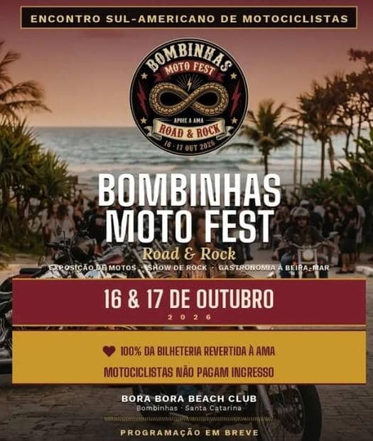 Cartaz: Bombinhas Moto Fest - Road & Rock