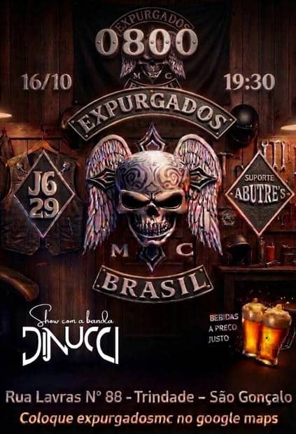 Cartaz: 0800 Expurgados MC