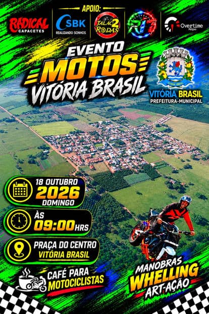 Cartaz: Evento Motos Vitória Brasil