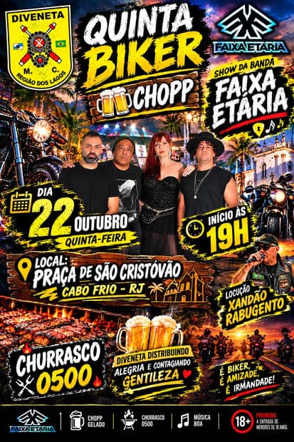 Cartaz: Quinta Biker