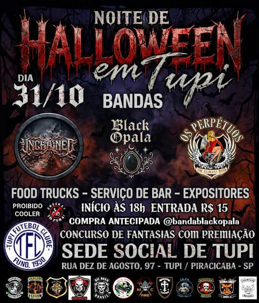 Cartaz: Noite de Halloween em Tupi